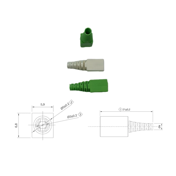 How to connect a pre-installed fiber optic patch cord