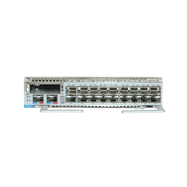 LC connector fiber optic module insertion method